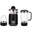 Блендер Zass ZSB 21, 2 швидкості, 1 літр, 380 Вт, Чорний / Золотий - мініатюра 1