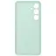 Оригинальный силиконовый чехол Samsung Silicone Case для Samsung Galaxy S24 FE Mint (EF-PS721CMEGWW) - миниатюра 3