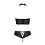Комплект із еко-шкіри Passion Nancy Bikini black L/XL - мініатюра 6