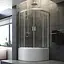 Душевая кабина AM.PM Gem Deep 1/4 Round W90UG-401A9090-MT - миниатюра 1