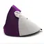 Будка для котів та собак Zoo-hunt Містик-мишка №2 38х50х36 см фіолетова - мініатюра 2