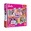 Пазли "Веселий світ барбі" 4 в 1 34626 Trefl, в коробці (5900511346268) - мініатюра 1