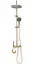 Душовя система Rea Max з термостатом та виливом gold REA-P6617, Золотий - мініатюра 3