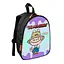 Рюкзак детский Лабубу/Labubu школьный/городской 34х27х13 см для девочки/мальчика (02749) - миниатюра 1
