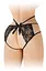 Трусики с открытой попкой Fashion Secret Nadia Black One size - миниатюра 2