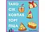 Настольная игра Feelindigo Тако Сок Колпак Торт Пицца (Taco Hat Cake Gift Pizza) (укр.) (FI22050) - миниатюра 2