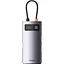 USB-хаб Baseus USB-HubBaseus Metal Gleam Series 4-in-1 Multifunctional Type-C HUB Docking Station Gray （Type-C to U (WKWG070113) - миниатюра 2