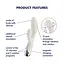 Вібратор-кролик Satisfyer Spinning Rabbit 1 20 см білий - мініатюра 6