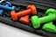 Набор гантелей в кейсе 6 кг PowerPlay 4103 Fitness Dumbells 2 шт*0,5 кг, 2 шт*1 кг, 2 шт*1,5 кг (PP_4103_6kg) - миниатюра 5