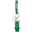Брелок Bibi Toys Мишка с бабочкой зеленый 21 см (761834BT) - миниатюра 1