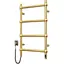 Электрический полотенцесушитель Navin Retro 500x800 Sensor левое, золото 10-012033-4860, Золотой, Левое, Электронный - миниатюра 1