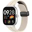 Ремешок DK CDK Silicone Sport Magnetic для Xiaomi Redmi Watch 4 (017766) (ivory / black) - миниатюра 2