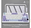 Клавиатура игровая механическая беспроводная Ajazz AK-820WP PRO White-Purple RGB Flying Fish Switch Hot-Swap 2.4G/Bluetooth/USB - миниатюра 13