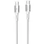 Кабель Proove WireX Type-C to Type-C 60W (1m) white - мініатюра 1