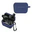Чохол-накладка DK Silicone Candy Friendly карабін для Sennheiser CX True Wireless CX200TW1 (017221) (dark - мініатюра 3