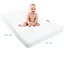 Наматрасник водонепроницаемый детский Papaella с бортом и резинками по углам 60х120х15 см (8000035490) - миниатюра 2