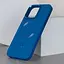 Шкіряний чохол Epik Bonbon Leather Metal Style with MagSafe для Apple iPhone 14, 6.1 Синій/Indigo - мініатюра 3