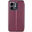 Шкіряний чохол-книжка Classy для Infinix Smart 9 4G / Hot 50i Бордовий - мініатюра 3