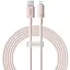 Кабель Baseus Habitat Series Fast Charging Cable Type-C to iP 20W 2 м Wheatpink - мініатюра 1