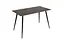 Кухонний стіл Марсель 40 Ferrum-decor 75x120x60 Чорний метал ДСП Венге Магія 16 мм (FRD-106755) - мініатюра 1