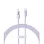 Кабель Baseus Gem Fast-Charging Data Cable USB-C to iP 20W 2m Nebula Purple - мініатюра 1
