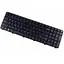 Клавіатура для ноутбуків HP Pavilion dv7-6000 чорна з чорною рамкою - мініатюра 1