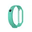 Ремешок для фитнес-браслета Lemfo для Xiaomi Mi Band 5, 6, 7 бирюзовый - миниатюра 2