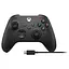 Геймпад Microsoft Xbox Series X/S Wireless Controller Carbon Black + USB Cable (XOA-0010 1V8-00002) - миниатюра 3