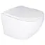 Унитаз подвесной Mixxus Ellipse-0305-T3 485x360x365 мм, система смыва Tornado 3.0 MI6701, Белый - миниатюра 1