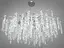 Модна новинка, алюмінієва кришталева люстра "Гліцинія", 14 ламп, хром - мініатюра 3