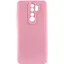 Чохол TPU GETMAN Liquid Silk Full Camera для Xiaomi Redmi Note 8Pro Рожевий / Pink - мініатюра 1