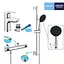 Комплект смесителей для душа с термостатом Grohe QuickFix UA202503TS, Хром - миниатюра 10