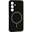Чехол DK Luxury Silicone Case with MagSafe для Samsung Galaxy S24 Black [132249] - миниатюра 1