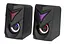 Колонки для комп'ютера Xtrike Me SK-405 акустика колонки для ПК з підсвіткою комп'ютерні динаміки 2 шт. Чорний - мініатюра 3