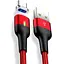 Магнітний кабель Lighting iPhone Magnetic USAMS US-SJ326 U28 Series 1 m Red - мініатюра 1