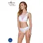 Топ с прозрачной вставкой Passion PS002 TOP white L - миниатюра 2