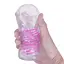 Мастурбатор Pretty Love Transparent Spiral рожевий - мініатюра 6