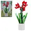 3D конструктор Flowers Красный амарилис на 876 деталей (25-132) - миниатюра 3