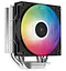 Кулер для процессора Deepcool AG400 LED Black, алюминий, 1x120 мм, Intel 115x/1200/1700/775, AMD AMx/FMx - миниатюра 2