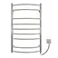 Электрический полотенцесушитель Kosser Дуга Элит 800x500/9 ER рег. ДДЕ02ЕR, Хром, Правое - миниатюра 2