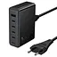 Сетевое зарядное устройство для Hoco C150A Modern PD45W 6-port(5C1A) desktop charger(EU) Черный - миниатюра 1
