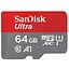Карта памяти SanDisk 64 GB microSDXC Ultra UHS-I U1 A1 Class 10 (SDSQUAB-064G-GN6IA) - миниатюра 1