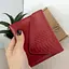 Гаманець жіночий шкіряний маленький Sabrina червоний пітон - мініатюра 8