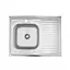 Кухонна мийка Kroner KRP Satin-6080L (0,6 мм) CV022825, Satin - мініатюра 1