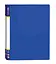 Папка-реєстратор пластикова А4 Е30702 Economix з 4-ма О-подібними кільцями 3мм Синій - мініатюра 1