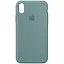 Чехол Silicone Case Full Protective AA для Apple iPhone XS Max 6.5 Зеленый/Cactus - миниатюра 1