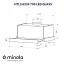 Вытяжка телескопическая Minola HTLS 6234 BL 700 LED GLASS - миниатюра 11