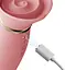 Вибратор-кролик Zalo Rose Rabbit Thruster 25 см светло-розовый - миниатюра 7