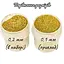 Набір гліттеру для біо-тату Fresh Tattoo glitter-set-02mm-20, 6 кольорів по 12 мл - мініатюра 2