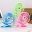 Вентилятор Mini Fan з акумулятором на прищіпці блакитний (2628-10) - мініатюра 3